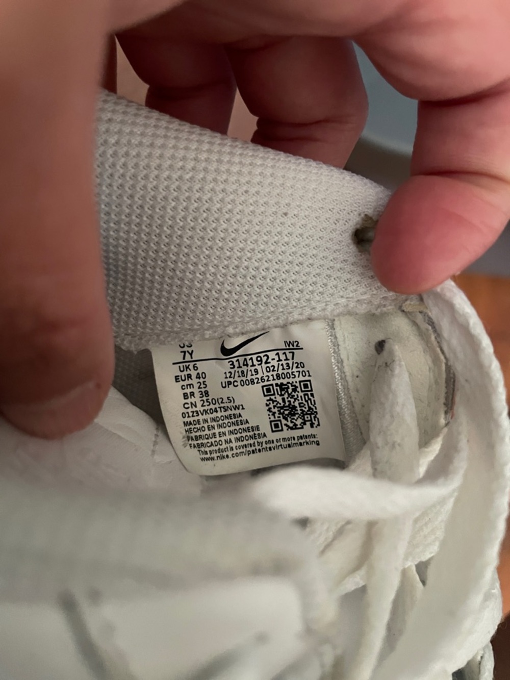 Nike Air Force 1 Low white sneakers - Picture 6 of 6